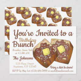 Sunday Breakfast Brunch Party French Toast Kaart