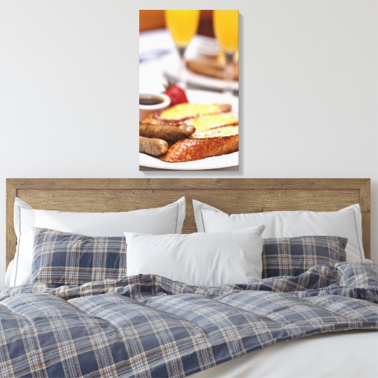 Sunday Brunch Canvas Afdruk (Insitu (Slaapkamer))