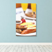 Sunday Brunch Canvas Afdruk (Insitu (Houten vloer))