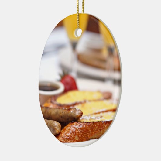 Sunday Brunch Keramisch Ornament (Links)