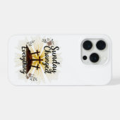 Sunday change Everything Christian Phone Case iPhone Hoesje (Achterkant horizontaal)