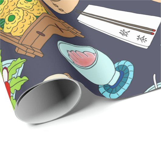 Sunday Dim Sum Cadeaupapier (Rol Hoek)