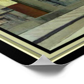 "Sunday" Edward Hopper 12 x 16 Print (Hoek)