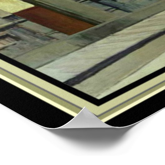 "Sunday" Edward Hopper 12 x 16 Print (Hoek)