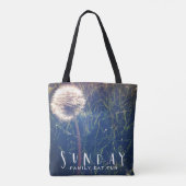 Sunday Family Eat Fun Tote Bag (Achterkant)