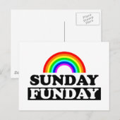 Sunday Funday Briefkaart (Voorkant / Achterkant)