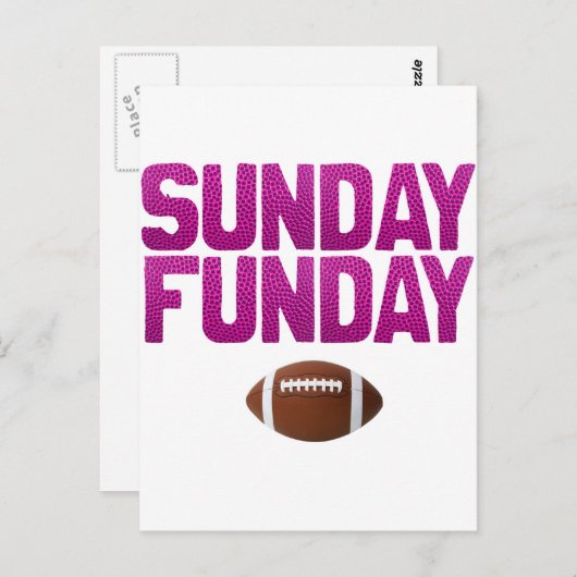 Sunday Funday Briefkaart (Voorkant / Achterkant)