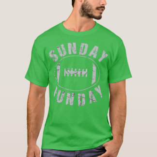 Sunday Funday  Fun Day Sports Design (31) T-shirt