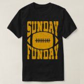 Sunday Funday  Fun Day Sports Design (52) T-shirt (Design voorkant)