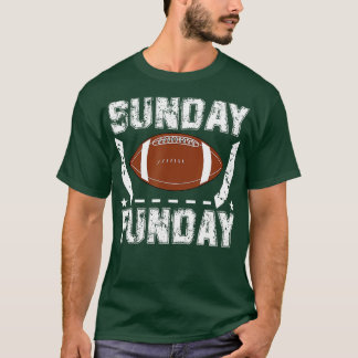 Sunday Funday  Fun Day Sports Design (64) T-shirt