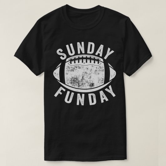 Sunday Funday  Fun Day Sports Design (71) T-shirt (Design voorkant)
