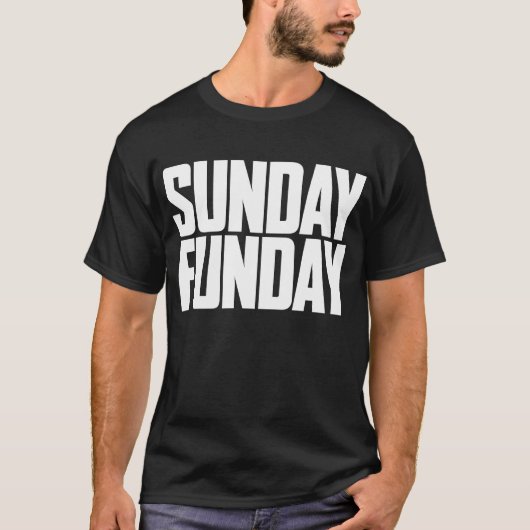 Sunday Funday T-Shirt (Voorkant)