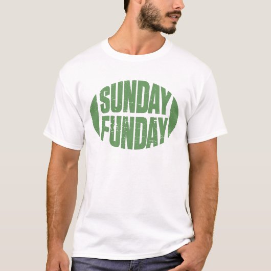 Sunday Funday T-shirt (Voorkant)