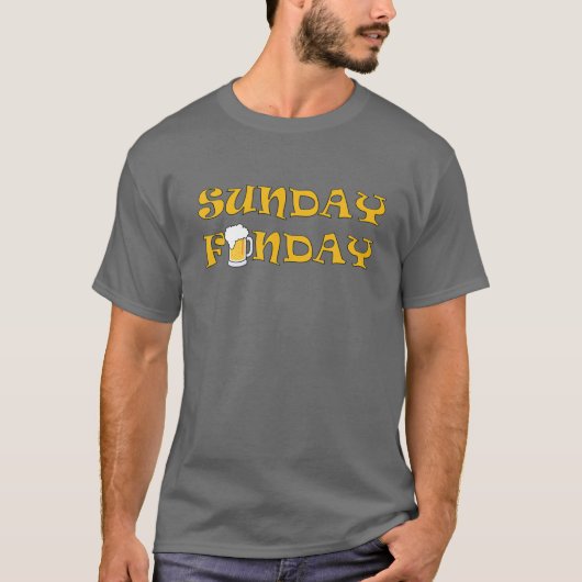 Sunday Funday T-shirt (Voorkant)