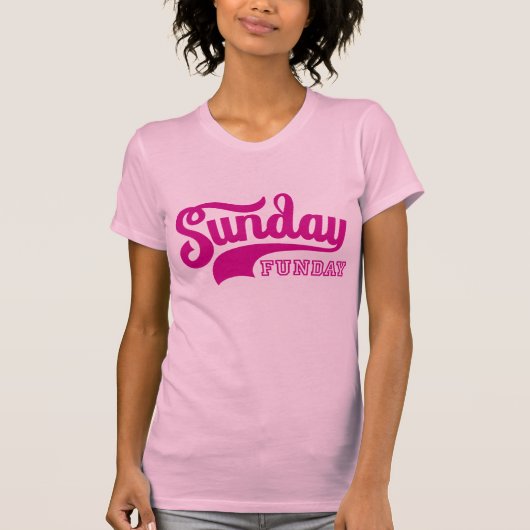 Sunday Funday T-shirt (Voorkant)