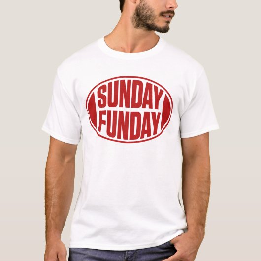 Sunday Funday T-shirt (Voorkant)