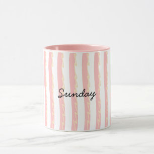"Sunday Girls" Minimalistische Keramische Mok - Es