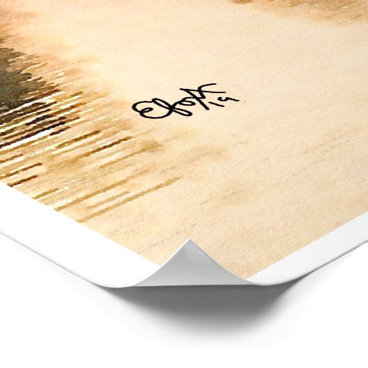 Sunday Morning Blues Poster (Hoek)