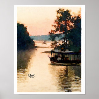 Sunday Morning Blues Poster