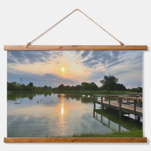 Sunday Morning In The Park Hangend Wandkleed (Voorkant)