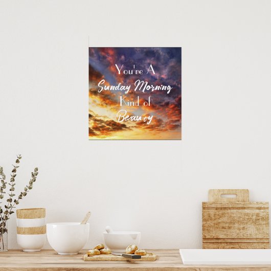 Sunday Morning Poster (Keuken)