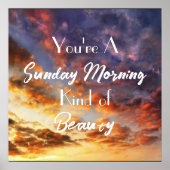 Sunday Morning Poster (Voorkant)