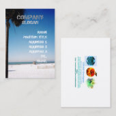 Sunday Palm Visitekaartje (Voorkant / Achterkant)