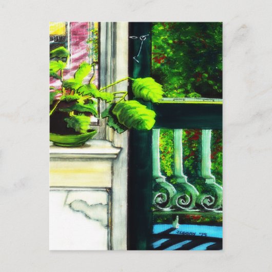 Sunday Porch - Briefkaart (Voorkant)