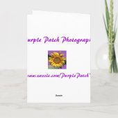 Sunday Ride Wenskaart Kaart (Achterkant)