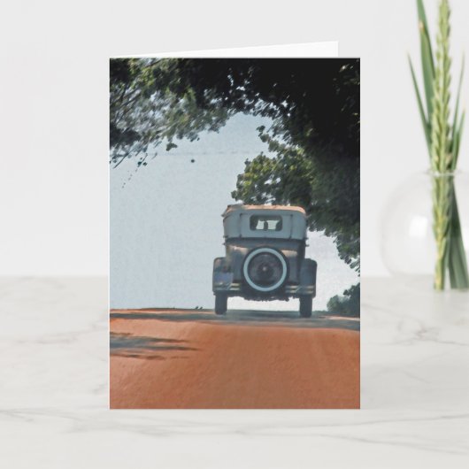 Sunday Ride Wenskaart Kaart (Voorkant)