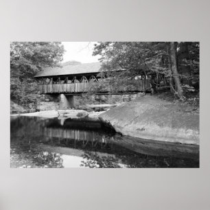 Sunday River Bridge Poster