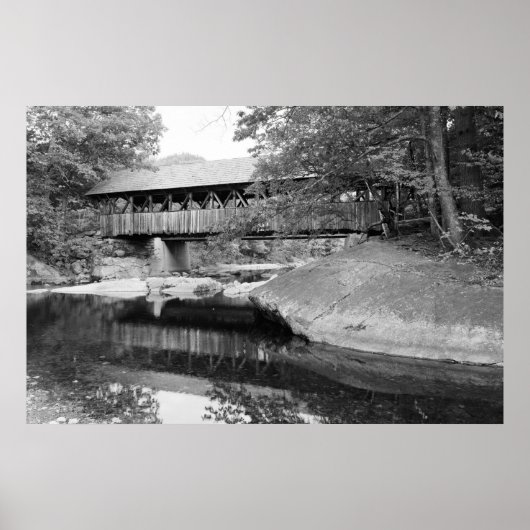 Sunday River Bridge Poster (Voorkant)