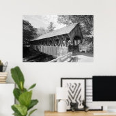 Sunday River Bridge Poster (Thuiskantoor)