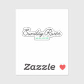 Sunday River Maine Sticker (Vel)