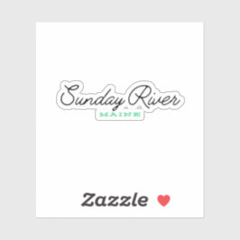 Sunday River Maine Sticker