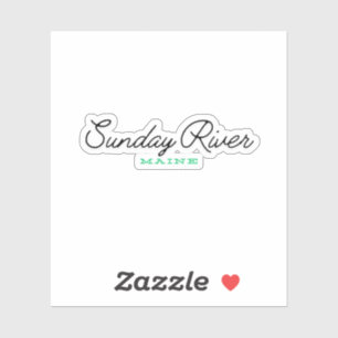 Sunday River Maine Sticker