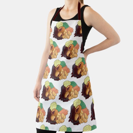 Sunday Roast Dinner British UK Food Medium Potates Schort (Insitu)