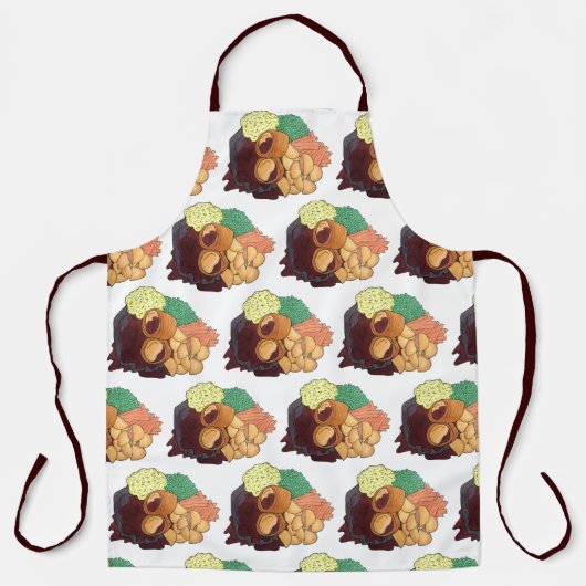 Sunday Roast Dinner British UK Food Medium Potates Schort (Voorkant)