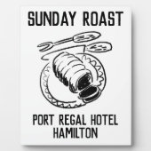 Sunday Roast Vrijstaande Promotie Fotoplaat (Voorkant)