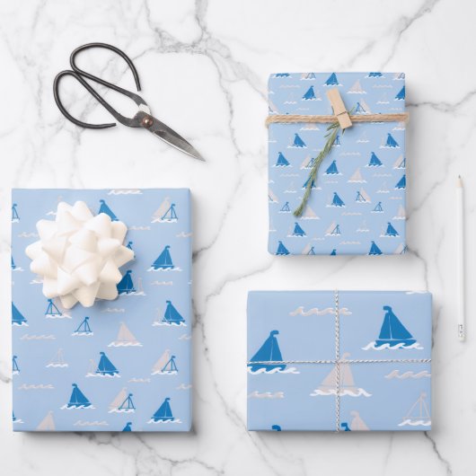 Sunday Sail light Inpakpapier Vel (Voorkant)