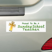 SUNDAY SCHOOL LT BUMPERSTICKER (Op auto)