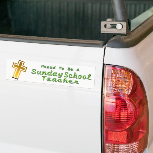SUNDAY SCHOOL LT BUMPERSTICKER (Op Truck)