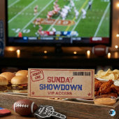 Sunday Showdown VIP Football Party Ticket Kaart