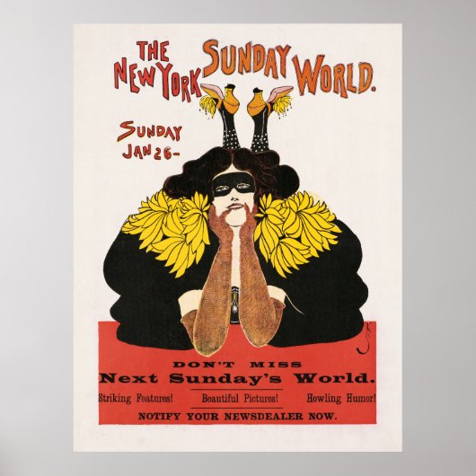 Sunday World Poster (Voorkant)