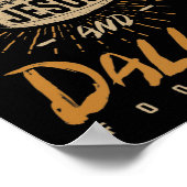 Sundays Are For Jesus And Dallas Football Texas Ho Poster (Hoek)