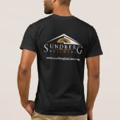 Sundberg Builders (in zwart) T-shirt (Achterkant)