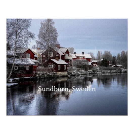 Sundborn, Sweden Perfect Poster (Voorkant)