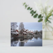 Sundborn, Zweden Briefkaart (Staand voorkant)