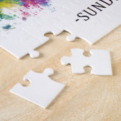 Sunderland England Skyline Legpuzzel (Zijkant)