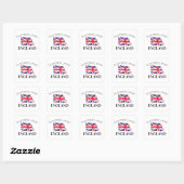 Sunderland England UK Vierkante Sticker (Vel)